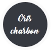 Couleur de teinture gris charbon