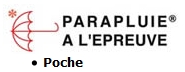 Logo Couteau de poche parapluie à l'épreuve